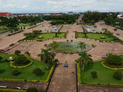 Vue de Patuxai
