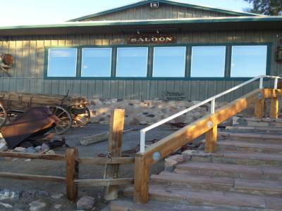 Saloon de notre hotel a Death Valley