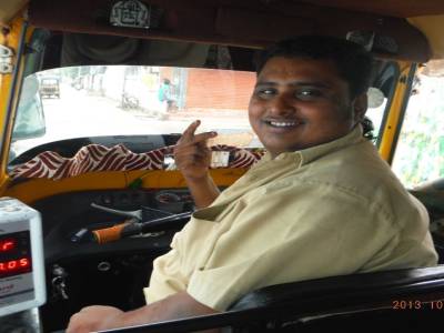 Chuchi, rickshaw driver
