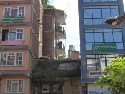 vieux et nouveau Kathmandu