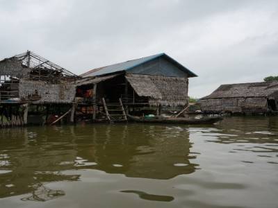 Village flottant de Kompong Pluk
