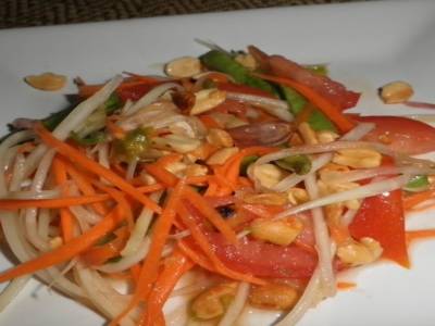 salade de papaye verte