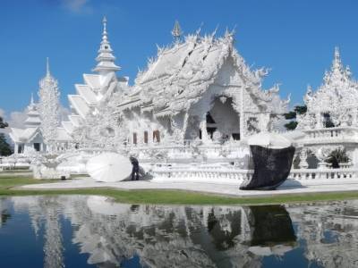 white temple