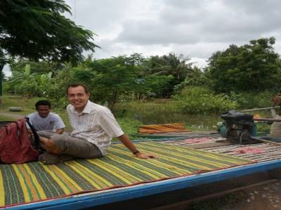 Bamboo train