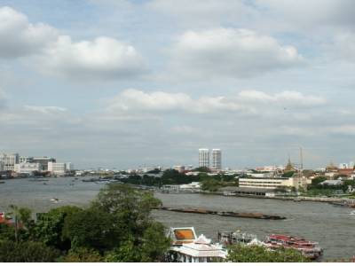 vue depuis Wat Arun