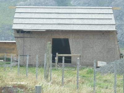 Maison concue pour lutter contre le vent!