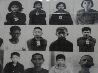 quelques visages anonymes
