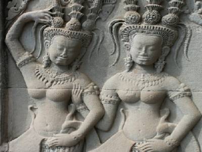 les danseuses en bas reliefs