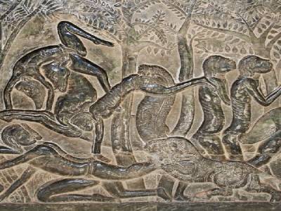 la bataille Le Mahabharata