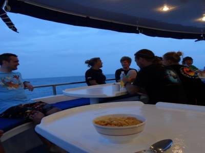 Sur le bateau