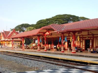 la gare d'Hua Hin