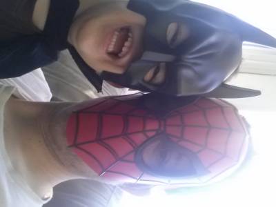 avec spiderman !!!