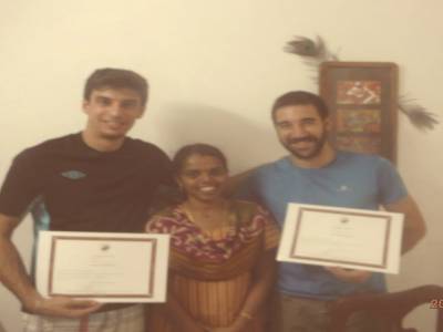 et voila notre deuxieme diplome de l annee !