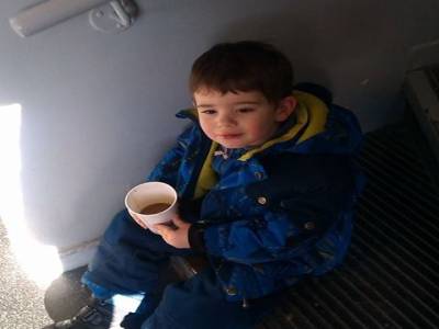 un bon chocolat au chaud.....