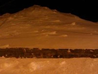 20 cm de neige tombé en moins de 24h
