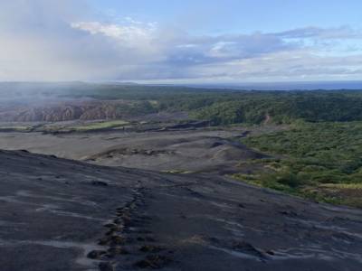 vue du volcan Yasur