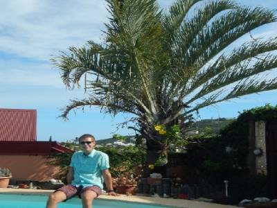 souffrance au bord de la piscine