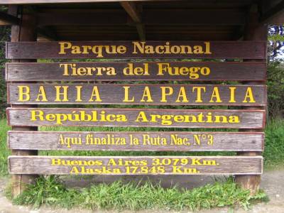 El fin del mundo, parque Tierra Del Fuego