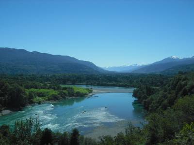 Un des paysage de la caretera austral