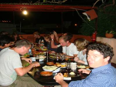 soirée dans l'auberge a Salta