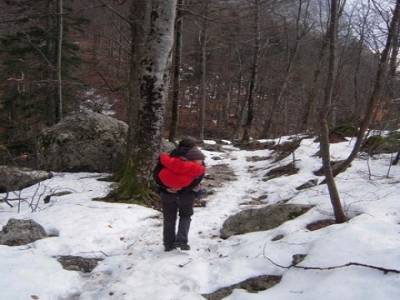 Rando à la chute de Bohinj