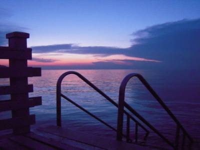 Une soirée au bord de l'Adriatique