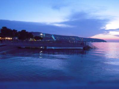 Une soirée au bord de l'Adriatique