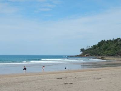 la plage de hot water beach