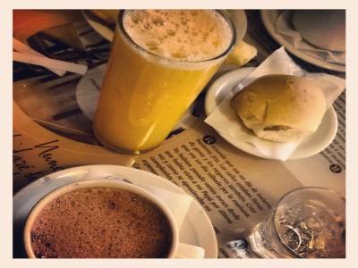 Petit dejeuner a Cordoba au Sorocabana
