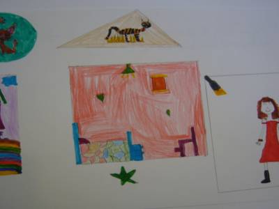 Je rêve d'être sous les projecteurs, de refaire ma chambre, d'avoir un tigre, et de marcher sur un arc en ciel (Rebecca)