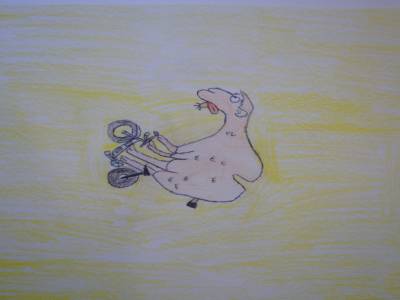 J'aimeraisêtre un animal et pouvoir faire du vélo aussi (Lucas)