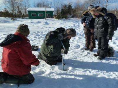 Peche sur glace