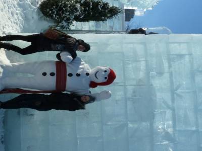 Photo avec Bonhomme