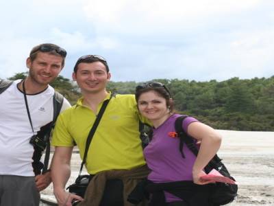 Yohann, Pascal et Emilie