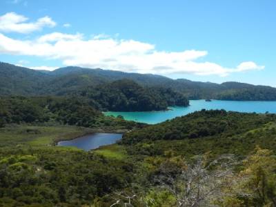 panorama sur Abel Tasman