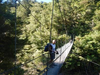 le pont suspendu