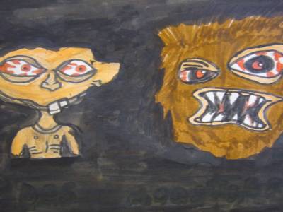 Je voudrais être un monstre pour faire peur aux gens (Wesley)