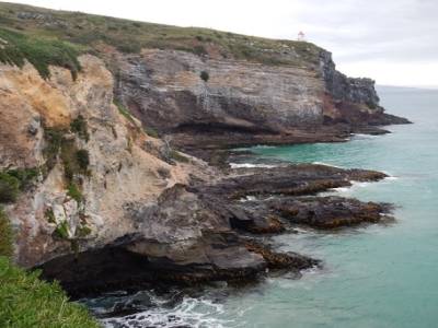 les falaises d'otago