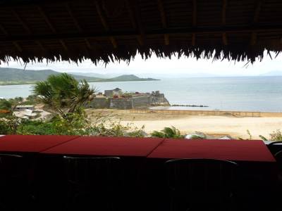 Vue sur une ancienne forteresse espagnole