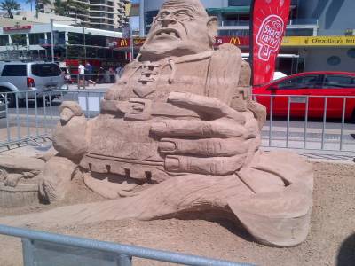 SURFER PARADISE - Concours sculptures sur sable