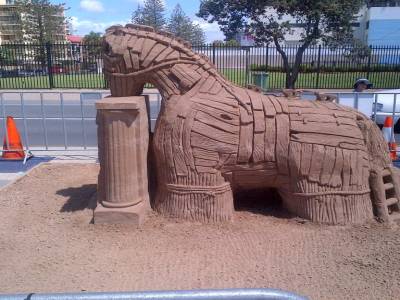SURFER PARADISE - Concours sculptures sur sable