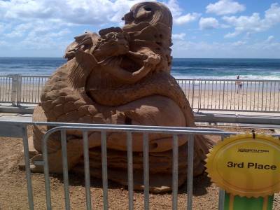 SURFER PARADISE - Concours sculptures sur sable