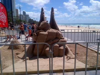 SURFER PARADISE - Concours sculptures sur sable
