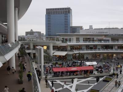 Depuis le mall de Kawasaki