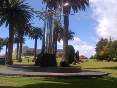 AUCKLAND - parc du musée de la guerre