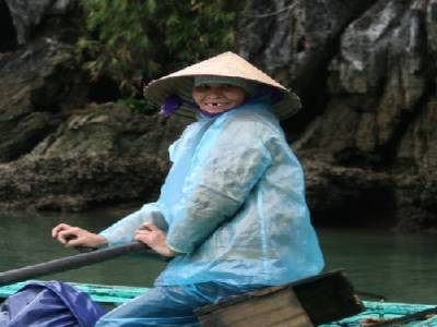 femme du village de pecheurs