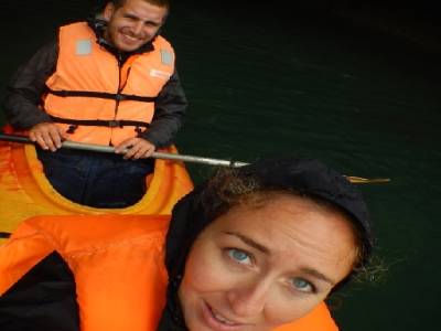 un tour en kayak