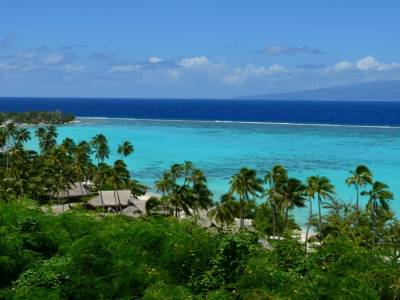 vue sur le lagon