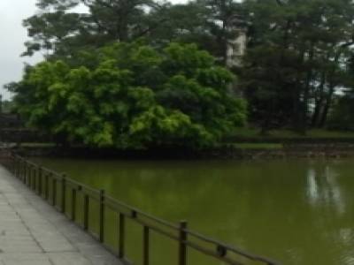 panoramique au tombeau de Minh Mang