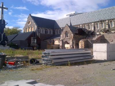 CHRISTCHURCH - la cathédrale